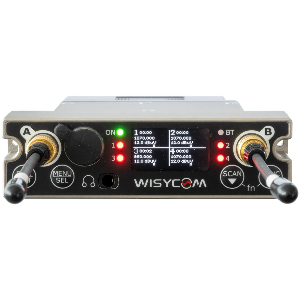 Wisycom MCR54-B12 Multiband 4-Channel Receiver - Image 4