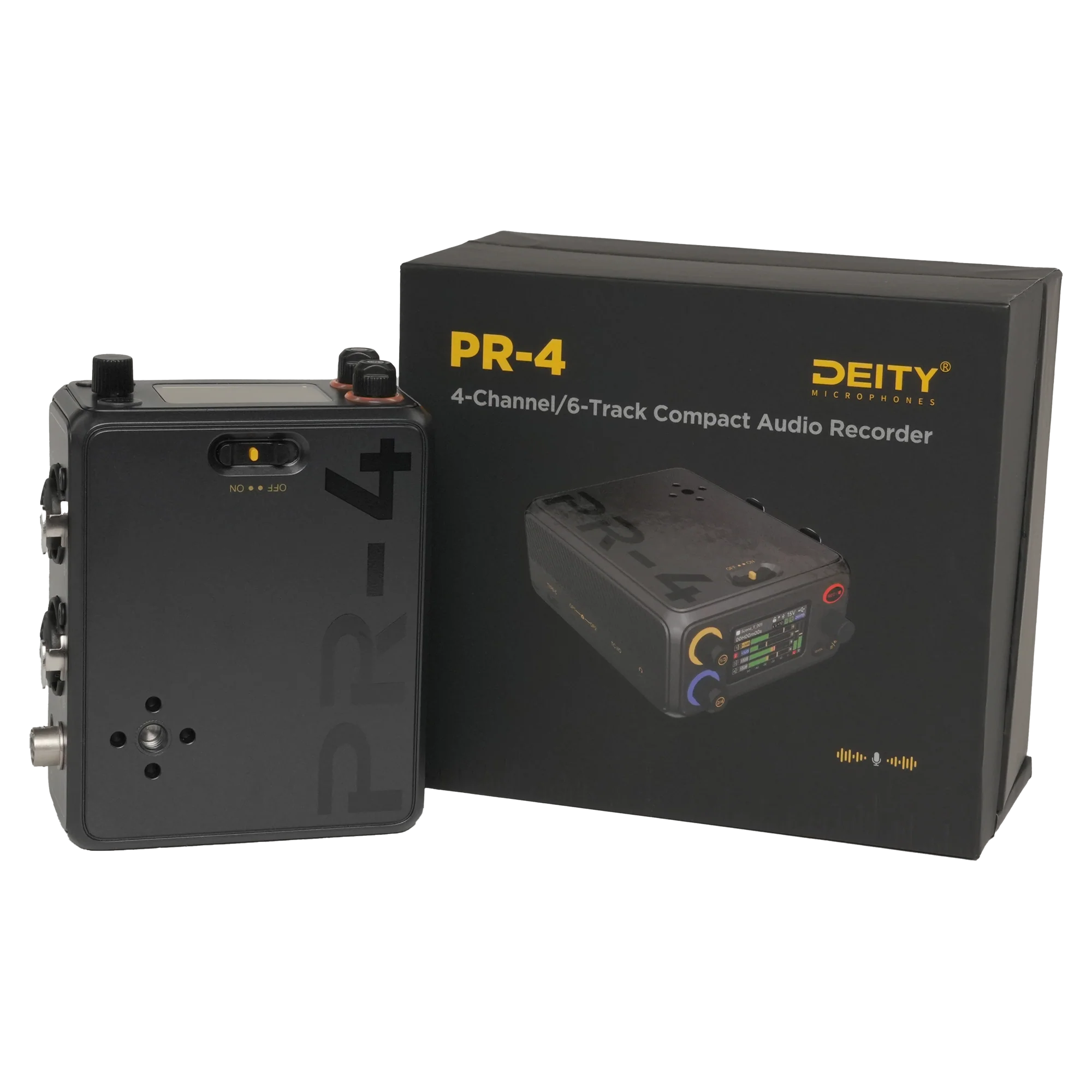 Deity PR-4 Portable 4-Input 32-Bit Float Field Recorder - Image 2