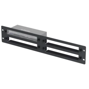 ADTECHNO 2U rack mount kit for mounting the 4 x DAV-02 to an EIA19 rack.